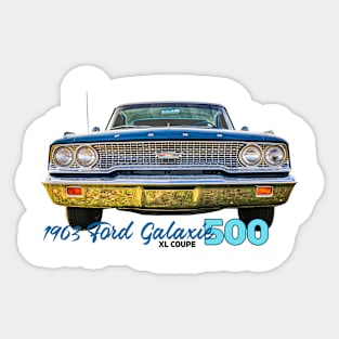 1963 Ford Galaxie 500 XL Coupe Sticker